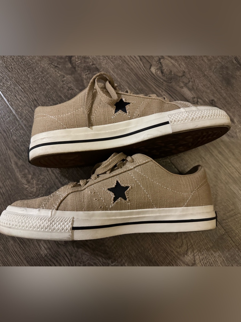 Converse One Star Pro Low Top Lace-Up Sneakers Nomad Khaki A04612C W7.5 M6 - Picture 5 of 6